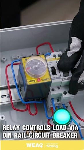 Build an Auto Sequencer: AC Contactor with Timer Circuit.
