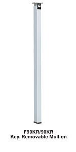 Detex Keyed Removable Mullions (90KR)