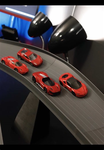 Racing some Ferraris from my collection. Should I race more? ▶️ Full tournament now live on YouTube! #hotwheels #ferrari #hotwheelstrack #hotwheelsferrari #ferraris