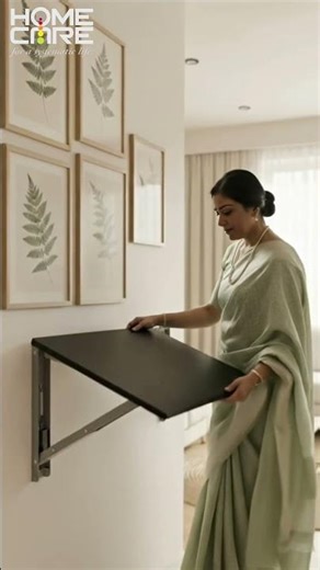 Turn Any Wall Into a Study Table 📚 | Foldable Table Bracket