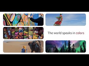 The world speaks in colors