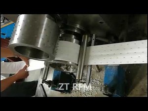 Rotary punching machine for punching paper and cloth
