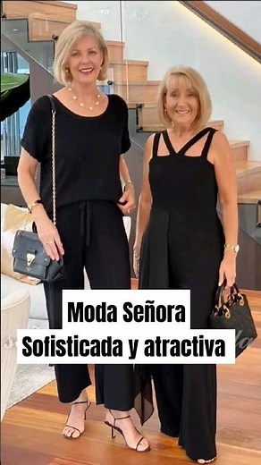 CONSEJOS PARA VESTIR ELEGANTE Y DISTINGUIDA A LOS 50 Y 60 AÑOS MODA SEÑORAS