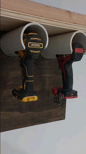 Easy made pvc drill holders 👍 like and subscribe #creative #shorts