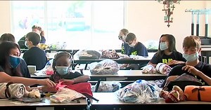 'Packing party' provided comfort for children in foster care
