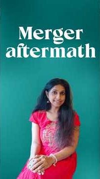 Not every merger creates synergy. sometimes 1+1 greater than 2.” #mergers #corporatestrategy