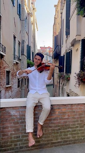 🎻 Historia de un Amor in Venice, Italy 🇮🇹❤️ | Most Romantic Violin Song Ever