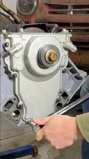 How to properly install and LS timing chain cover 👨🏻‍🔧 #theroygarage