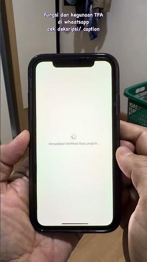 How to enter 2-factor authentication and email address in the Whatsapp(WA) application