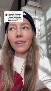 Would you ever eat in the shower? Jessica Biel says she wants to start a “shower-eating movement” 👀 🎥: #JessicaBiel | HELLO! Canada