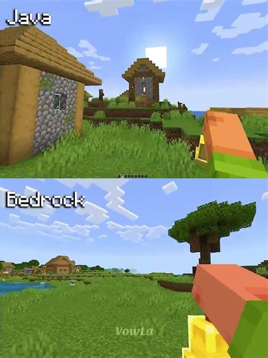 Minecraft Actions and Stuff Java vs Bedrock Part 51