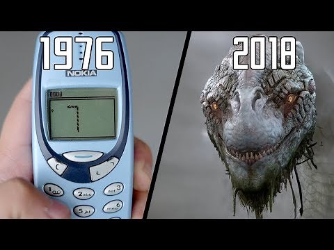 Evolution of Snake Games 1976 - 2018