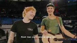 Toronto ❤️❤️. What a moment. Me and Shawn Mendes on stage in his home town. Wish I could bottle the feeling and keep opening it to feel that buzz again, so much fun. Thank you for singing with me man, so good to have you back x 📹 Mushroom Creative House | Ed Sheeran