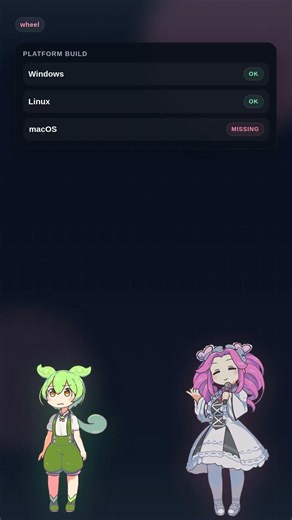 【Python】pip installが爆速な理由！「wheel」の裏側なのだ！ #Shorts