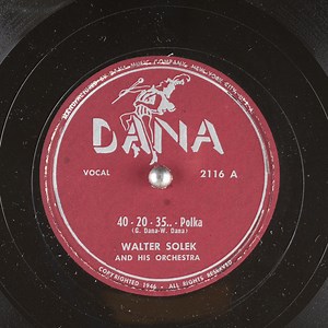 Walter Solek And His Orchestra - 40 - 20 - 35.. - Polka / Yes, Yes, Yes - Polka