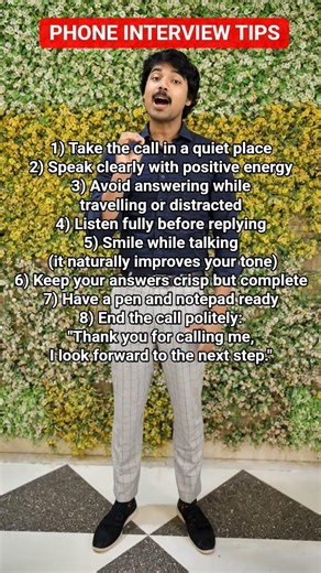 Phone Interview Tips #grow #update #upgrade #coursera #ai
