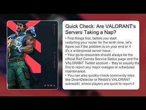 VALORANT Not Working Today? Server Status & Fix