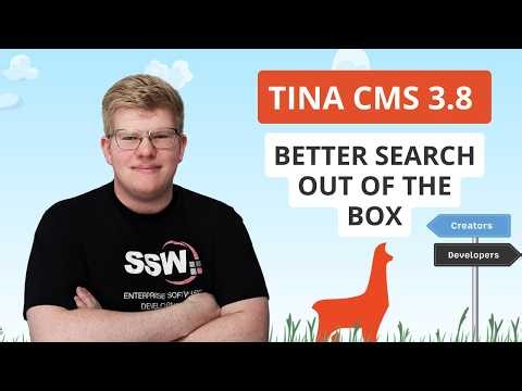 TinaCMS 3.8 Release: Better Search Out of the Box 🚀 | Jack Pettit