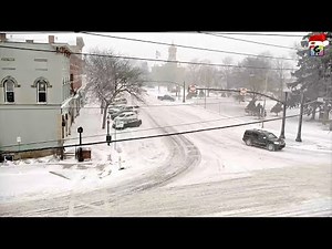 LIVE LOOK: Snowy road conditions and strong winds continue across Northeast Ohio