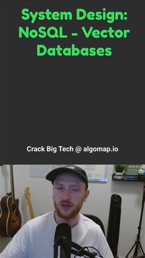 Vector Databases - System Design Crack big tech at algomap.io! #coding #systemdesign #programming #interview