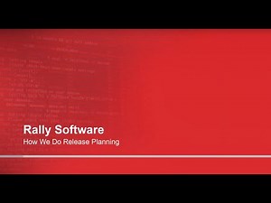 Rally: How We Do Release Planning