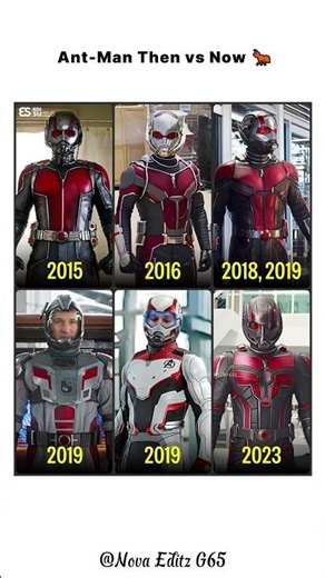 Ant-Man Evolution in MCU | From First Suit to Latest Suit Explained