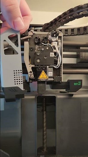 Remove PFTE tube from Bambu X1 print head