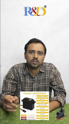 MG995 Servo Motor Explained in 60 Seconds ⚙️ | High Torque Power!