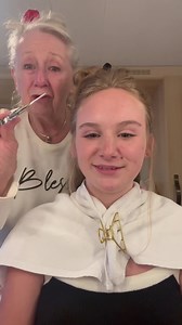 1.6M views · 120K reactions | Today we had the best best time. Banks wanted her haircut. The only thing we had to cut it with was fingernail scissors. We were on the cruise ship with a wild hair to get a different look. We finished and dressed in formal attire and went to a beautiful set table for the evening meal with the rest of the family. Everybody loved her hair. It was an adventure for sure. | Cooking with Brenda Gantt | Facebook