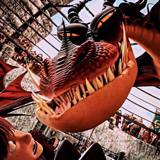 The Strongest Dragon Friendship Ever ❤️ Toothless Saves Hiccup #httyd #toothless #hiccup
