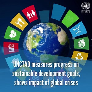 11 reactions · 6 comments | The United Nations Conference on Trade and Development measures progress on sustainable development goals, shows impact of global crises. The annual SDG Pulse provides analysis on how the world fares in achieving targets of the UN 2030 Agenda for Sustainable Development. Explore the SDG Pulse’s data & analysis. ➡️ bit.ly/3Pvw4fF | UN Trade and Development | Facebook