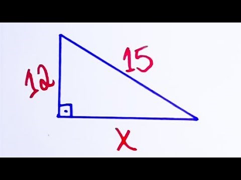 Can you calculate X? ⚠️ Right Triangle