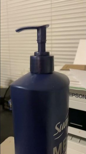 Opening a shampoo or lotion pump easy