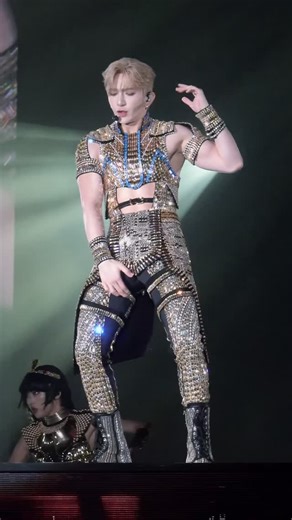 @lolochu.sw23 on Instagram: "Anson Lo 《Kingdom》 Live 2025 Day 4 ~ Heartbreaker 金光閃閃一定要記錄低 @ansonlht #20251209"