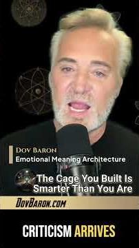 The Cage You Built Is Smarter Than You Are | Dov Baron