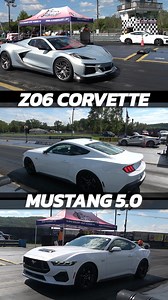 47K views · 408 reactions | 2025 Z06 Corvette vs 2025 Mustang 5.0 Drag Racing @ Island Dragway | import2race.com | Facebook