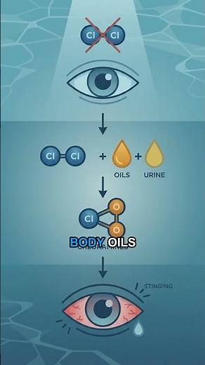 What are chloramines in swimming pools?