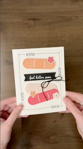 Clean & Simple Ouch Bundle Get Well Card | Stampin' Up! Card Idea