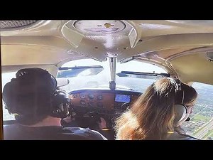 Piper Cherokee 140 flight