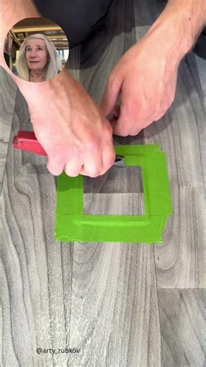Fix Your Damaged Vinyl Floor in Minutes! ⚒️😯 #diy #flooring #repair