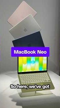 We got hands-on with Apple’s new MacBook Neo.