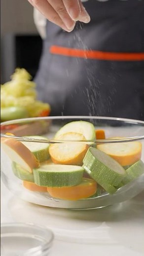 見たことない野菜の調理！夏バテに効く野菜の新しい楽しみ方？ #おうちごはん #おうちカフェ #レシピ #cosori #ノンフライヤー #ノンフライヤーレシピ #簡単レシピ #ダイエット #料理