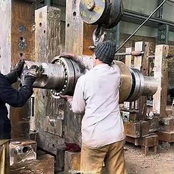 Manufacturing 23,000KG Rebar Mill In Local Factory!