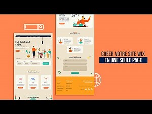 Tuto Wix : Comment créer votre site web en une seule page ?