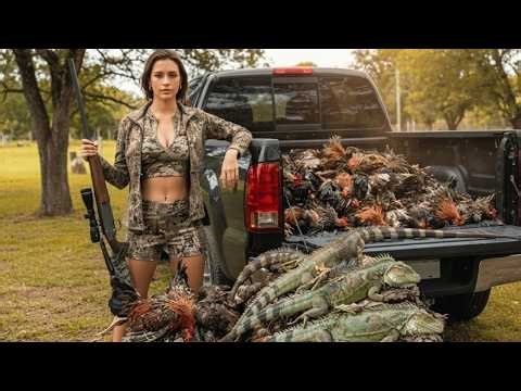 Dangerous Monster Lizard Hunting: Hunter Takes Down Invasive Giant Iguanas | Hulk Epic Battle