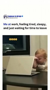 Me at work, feeling tired, sleepy, and just waiting for time to leave You Know Who to Tag! ⤵ Enjoy this lighthearted take on office life! Don't forget to follow Employee Vs HR Hub for more corporate humor. Note: This video is purely for entertainment—no hard feelings!  #employeevshrhub #corporatememes #officehumor #worklife #hrmemes #dailylaughs #funnyreels #trending #explore #fypシ゚viralシ | Employee Vs HR Hub | Facebook