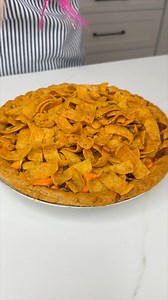 Fast and delicious lunch hack! I make a frito chili cheese pie for a quick and easy lunch. | Alexandra’s Kitchen