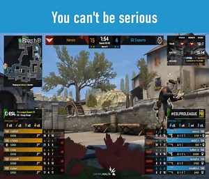 You can't be serious | Rush B