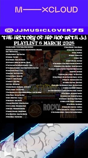 LISTEN HERE: https://www.mixcloud.com/jason-de-ro-james/the-history-of-hip-hop-with-jj-20260306/