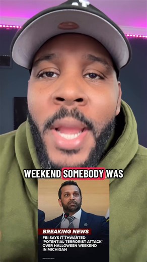 FBI stop a t*rrorist attack planned for Halloween weekend?! #halloween #fbi #kashpatel #michigan | The Pascal Show